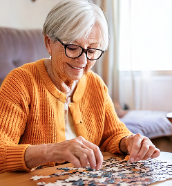 Femme agée puzzle